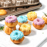 Moule à 24 Mini Muffins Kuglof Doré Anti-adhésif